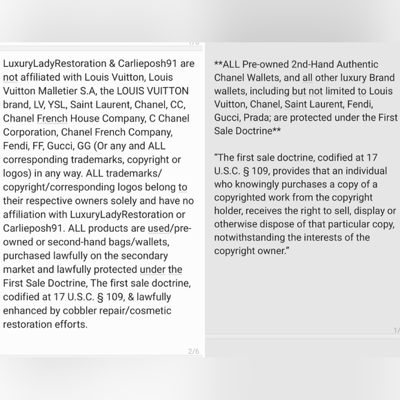 *SOLD* 💕HOST PICK💕 Authentic Gucci Petite Marmont Wallet - Picture 11 of 11